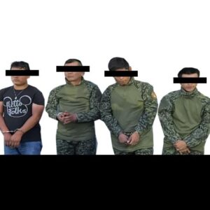 Durante Operativo, captura SSP a cuatro sujetos por presuntos delitos en Poza Rica
