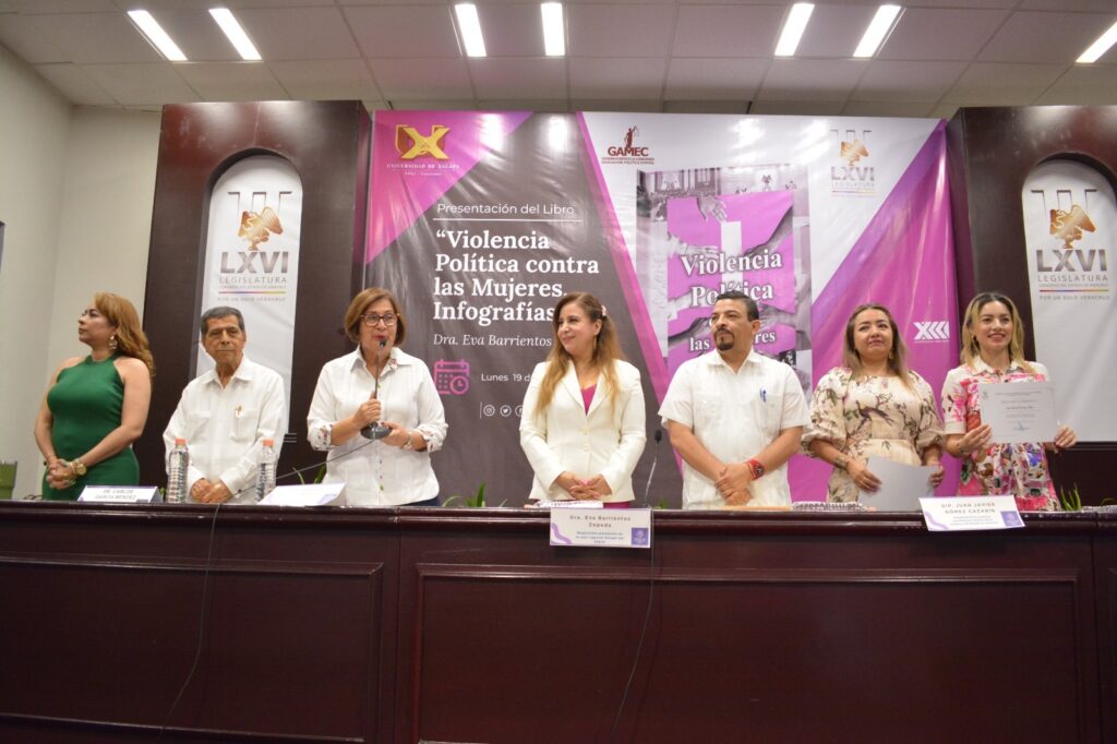 Presentan en el Congreso el libro Violencia Política contra las Mujeres, Infografías