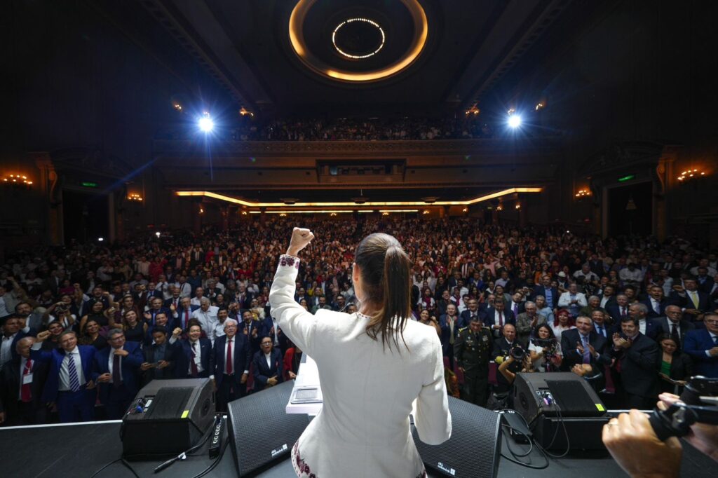 ¡SIGAMOS HACIENDO HISTORIA! CONSTRUYAMOS JUNTAS Y JUNTOS UNA PATRIA GRANDE: CLAUDIA SHEINBAUM