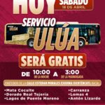 Transporte Ulúa gratuito para asistentes del Festival Puerto Sonoro
