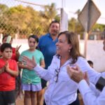Supervisa Gobernadora tramo carretero Acayucan–Soteapan