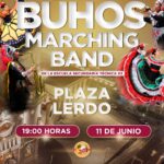 Búhos Marching Band se presentará el próximo jueves en la Plaza Lerdo