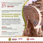 Invita la SECVER al curso virtual Patrimonio Cultural Veracruzano