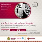 Jueves de Cine proyectará el ciclo Una mirada a Charles Chaplin en el Ágora de la Ciudad