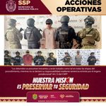 Operativos coordinados: 284 dosis de presuntas sustancias ilícitas aseguradas, 54 personas detenidas y 51 vehículos recuperados